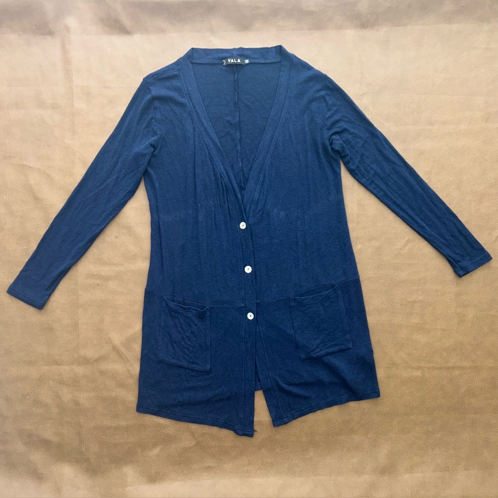 DONATING MAKE OFFERS Yala Blue Knit Cardigan Sweater